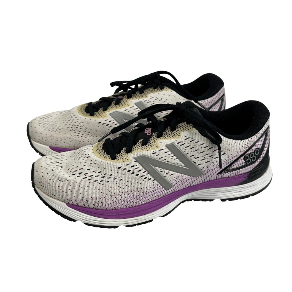 New Balance 880 v9 Women's‎ Running Shoes Sneakers White Purple Black Size 11